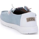 HEYDUDE Wendy Boho Instappers blauw Canvas - Dames - Maat 37
