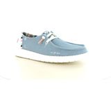 HEYDUDE Wendy Boho Instappers - Wit - Canvas - Rubber Zool - Dames