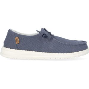 Hey Dude Wendy Chambray Navy White Instappers Dames