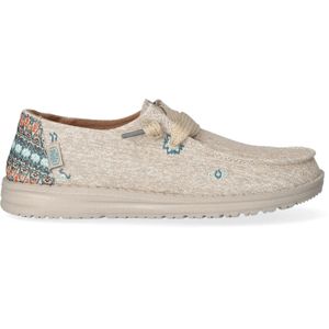 HEYDUDE  Instappers Dames Wendy  Beige  Chambray
