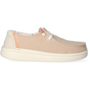 Hey Dude, Schoenen, Dames, Beige, 37 EU, Chambray Rise Sneakers