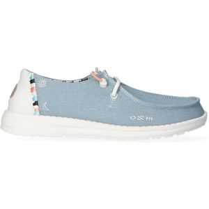 Hey Dude - Wendy Youth - Moccasin - Light Denim