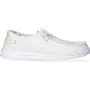 Hey Dude Wendy Youth Glitter Moccasin, Cloud Dust, 36 EU, Cloud Dust, 36 EU