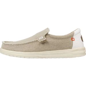 HEYDUDE - Mikka Braided - Instapper - Off White - Vegan - Ademend