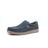 HEYDUDE - Mikka Braided - Instapper - Deep Blue - Canvas - Vegan
