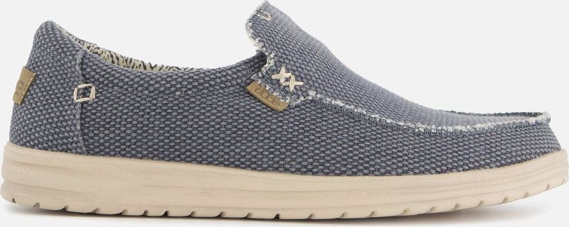 HEYDUDE - Mikka Braided - Instapper - Deep Blue - Canvas - Vegan