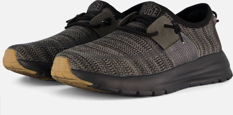 Hey Dude - Sirocco - Schoenen - Grijs - Elastisch Textiel