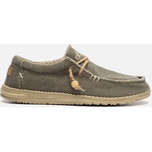 Hey Dude Shoes Wally Break Stitch Grey für Herren, grau, Gr. 45 EU