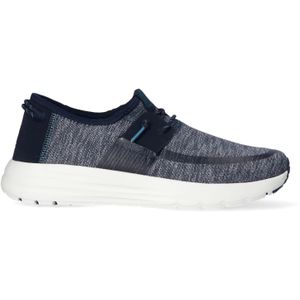 HEYDUDE Sirocco Dual Knit Sneakers Navy