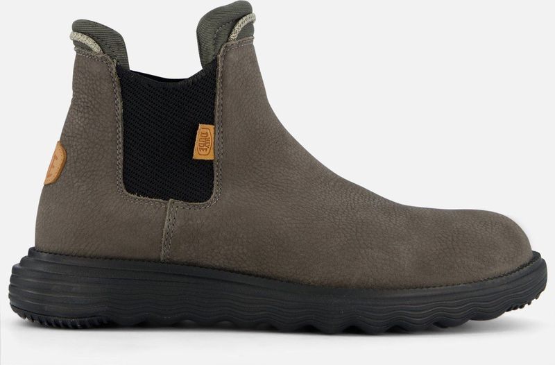 HEYDUDE Branson Chelsea boots grijs Leer