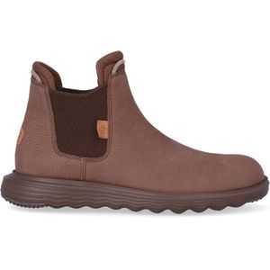 HEYDUDE - Branson Craft Leather Heren Boots Brown - Maat 47