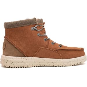 HEYDUDE - Bradley Leather Heren Boots Cognac