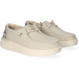 Hey Dude - Wendy Rise Leo - Instappers - Crème - Leopardprint