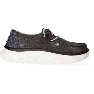 HEYDUDE - Wendy Peak Chambray Dames Instappers Black - Maat 42