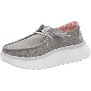 HEYDUDE - Wendy Peak Chambray - Instapper - Walnut - Ademend Chambray