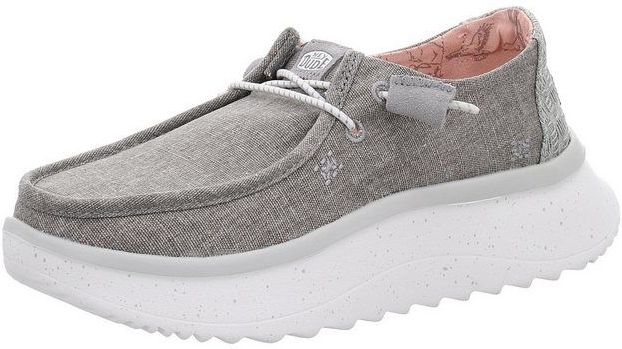 HEYDUDE - Wendy Peak Chambray - Instapper - Walnut - Ademend Chambray