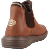 HEYDUDE - Branson Craft Leather Dames Boots Cognac