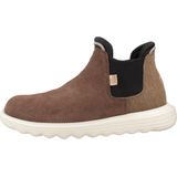 HEYDUDE Branson Suede Dames Boots Coffee