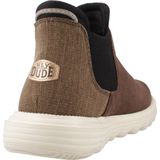 HEYDUDE Branson Suede Dames Boots Coffee