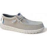 HEYDUDE Wally Sport Mesh Instapschoen - Beige Wit