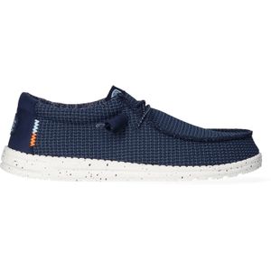 Hey Dude - Wally Sport - Moccasin - Donkerblauw - Mesh