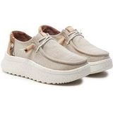 HEYDUDE - Wendy Peak - Dames Instappers - Natural - Traagschuim