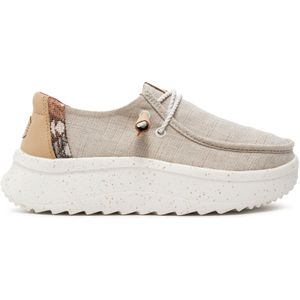 HEYDUDE - Wendy Peak - Dames Instappers - Natural - Traagschuim