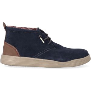 HEYDUDE  Boots Heren Jo  Blauw  Suède