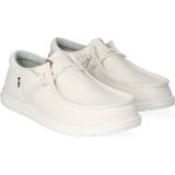 HEYDUDE - Wally Funk Nylon Craft Heren Instappers - Stone White