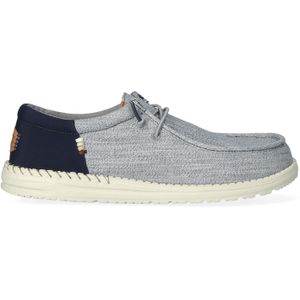 HEYDUDE Wally Funk Nylon Craft Heren Instappers Navy Maat 45