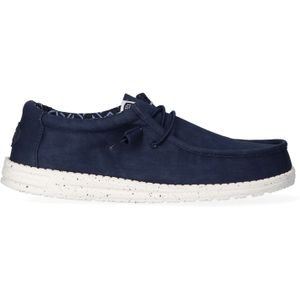 Hey Dude, Heren Canvas Bootschoenen Blauw, Heren, Maat:44 EU