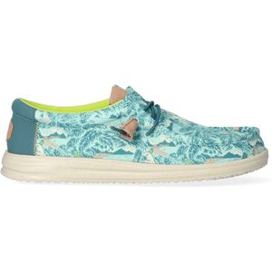 HEYDUDE Wally H2O Heren Instappers Tropical Blue/Tropical