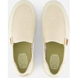 HEYDUDE Sunapee Instappers - Beige - Katoen - Flexibel en Wasbaar