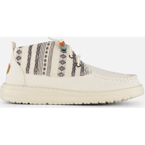 HEYDUDE - Wendy Mid Boho Mix - Instapper - Baja Cream - Textiel