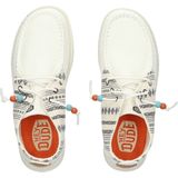 HEYDUDE - Wendy Mid Boho Mix Dames Instappers - Baja Cream