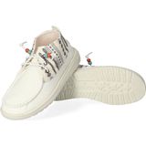 HEYDUDE - Wendy Mid Boho Mix Dames Instappers - Baja Cream