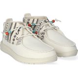 HEYDUDE - Wendy Mid Boho Mix Dames Instappers - Baja Cream
