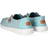 HEYDUDE Wendy Heathered Slub Instappers - Blauw - Canvas - Dames