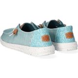 HEYDUDE Wendy Heathered Slub Instappers - Blauw - Canvas - Dames