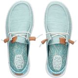 HEYDUDE Wendy Heathered Slub Instappers - Blauw - Canvas - Dames