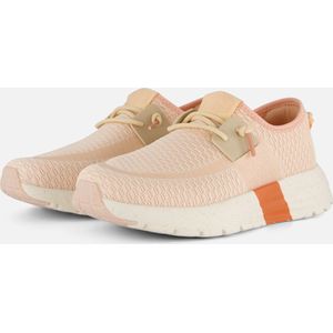 HEYDUDE Sirocco Instappers roze Canvas - Dames - Maat 38