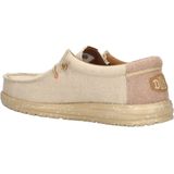 HEYDUDE - Wally Coastline Jute - Instapper - Silver - Gerecycled Textiel, Katoen