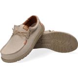 HEYDUDE - Wally Coastline Jute - Instapper - Silver - Gerecycled Textiel, Katoen