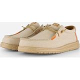 HEYDUDE - Wally Coastline Jute - Instapper - Silver - Gerecycled Textiel, Katoen