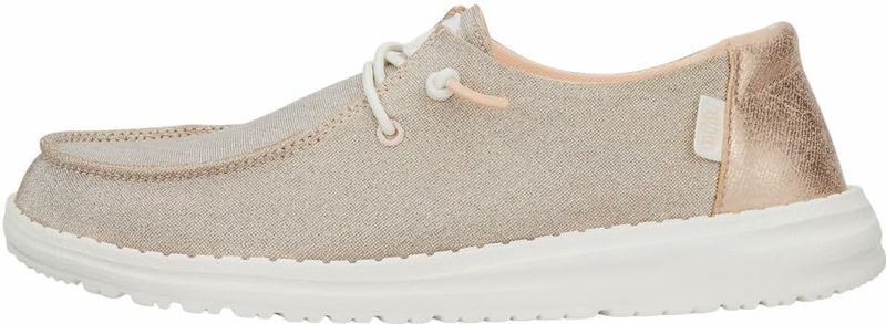 Halbschuhe Hey Dude WENDY METALLIC SPARKLE Roségold