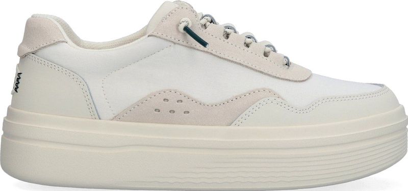 HEYDUDE - Hudson Lift Sport Dames Sneakers Cream