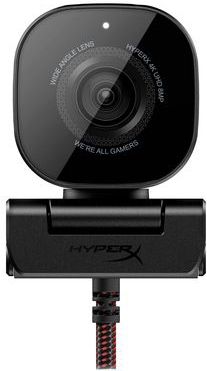 HyperX Vision S webcam 8 MP USB-C Zwart