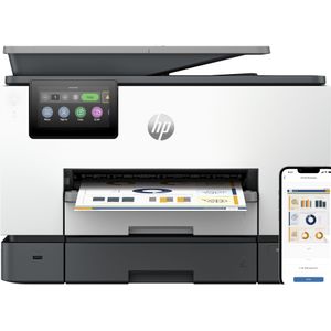HP Officejet Pro 9130b All-in-One Multifunctionele inkjetprinter A4 Printen, Kopiëren, Scannen, Faxen ADF, Duplex-ADF, Duplex, LAN, USB, WiFi, Bluetooth
