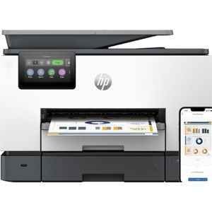 HP OfficeJet Pro 9130b All-in-One printer, Kleur, Printer voor Kleine en middelgrote ondernemingen, Printen, kopiëren, scannen, faxen, Draadloos, Printen vanaf telefoon of tablet, Automatische documentinvoer, Dubbelzijdig printen, Dubbelzijdig scannen, Sc
