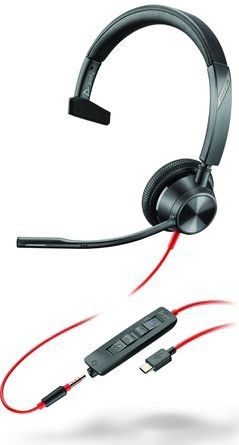 Poly Blackwire 3315 Microsoft Teams Certified USB-C Headset